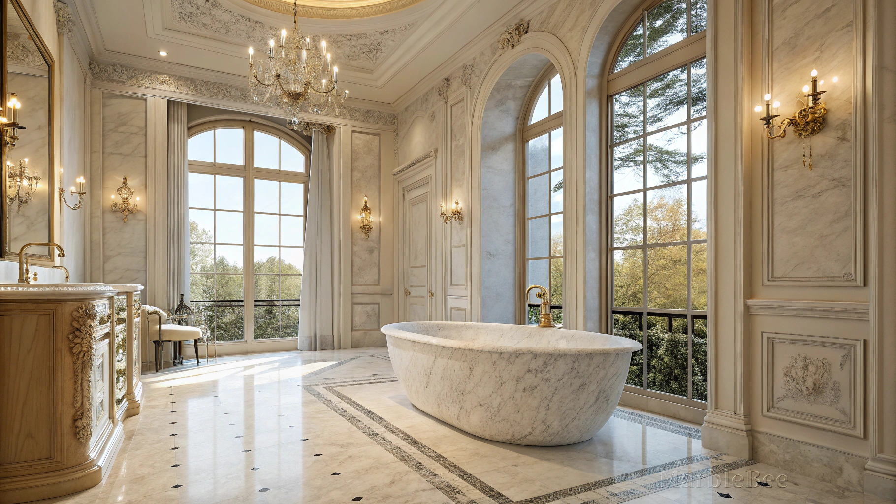 Marble Bathtub