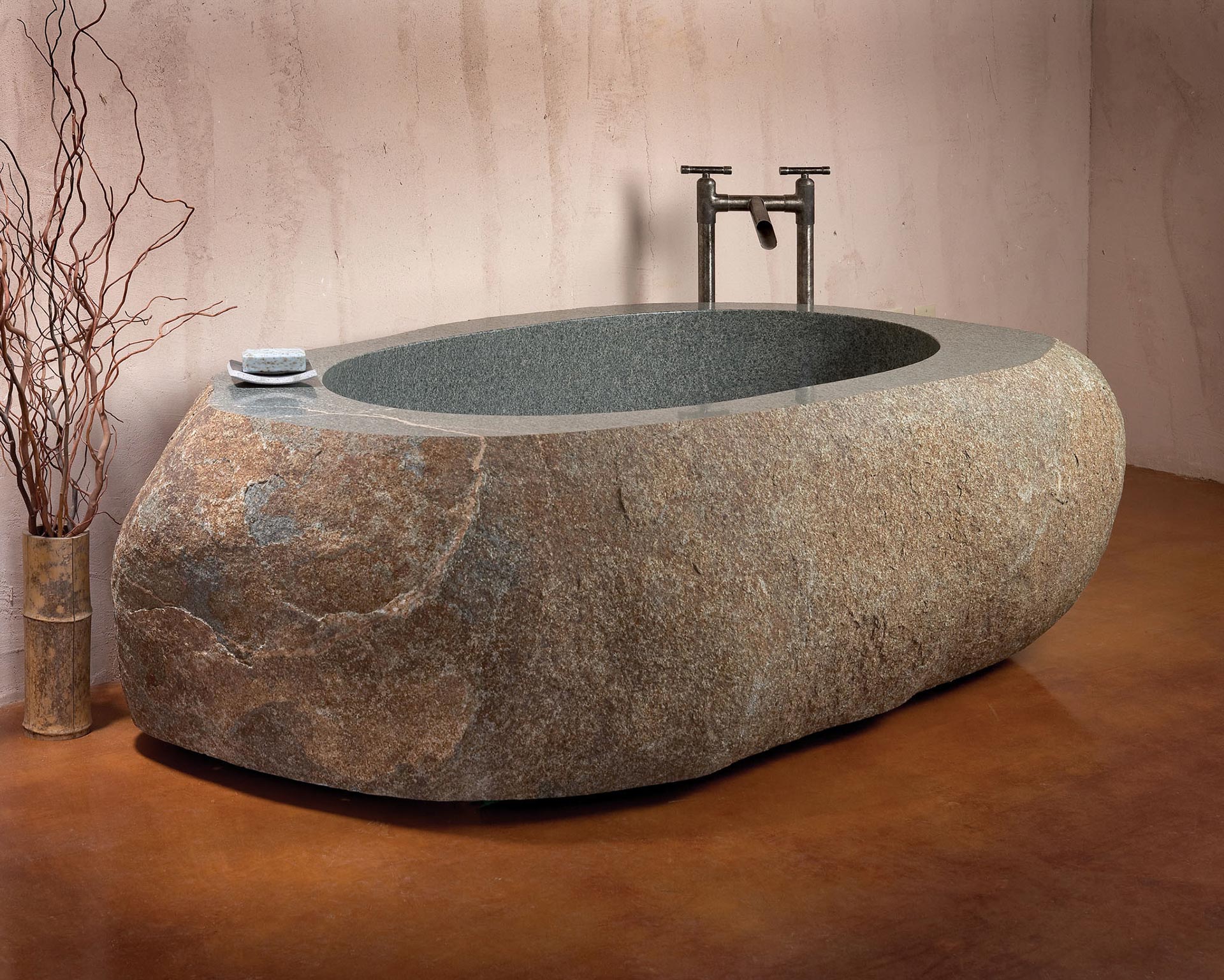 Big Granite Stone Bathtub