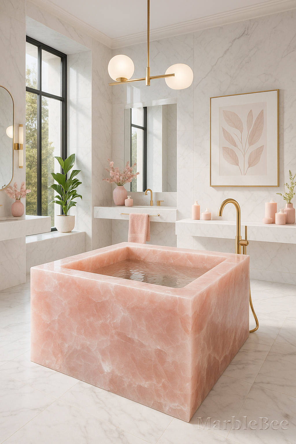 Rose Quartz Bathtubs for sale