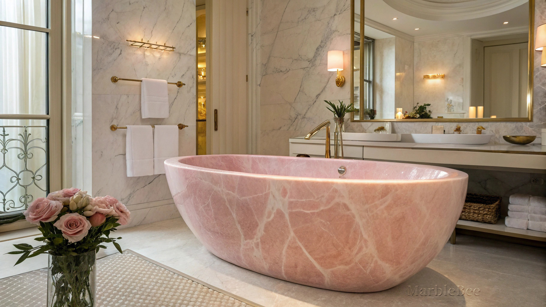 Rose Quartz Bathtubs for sale