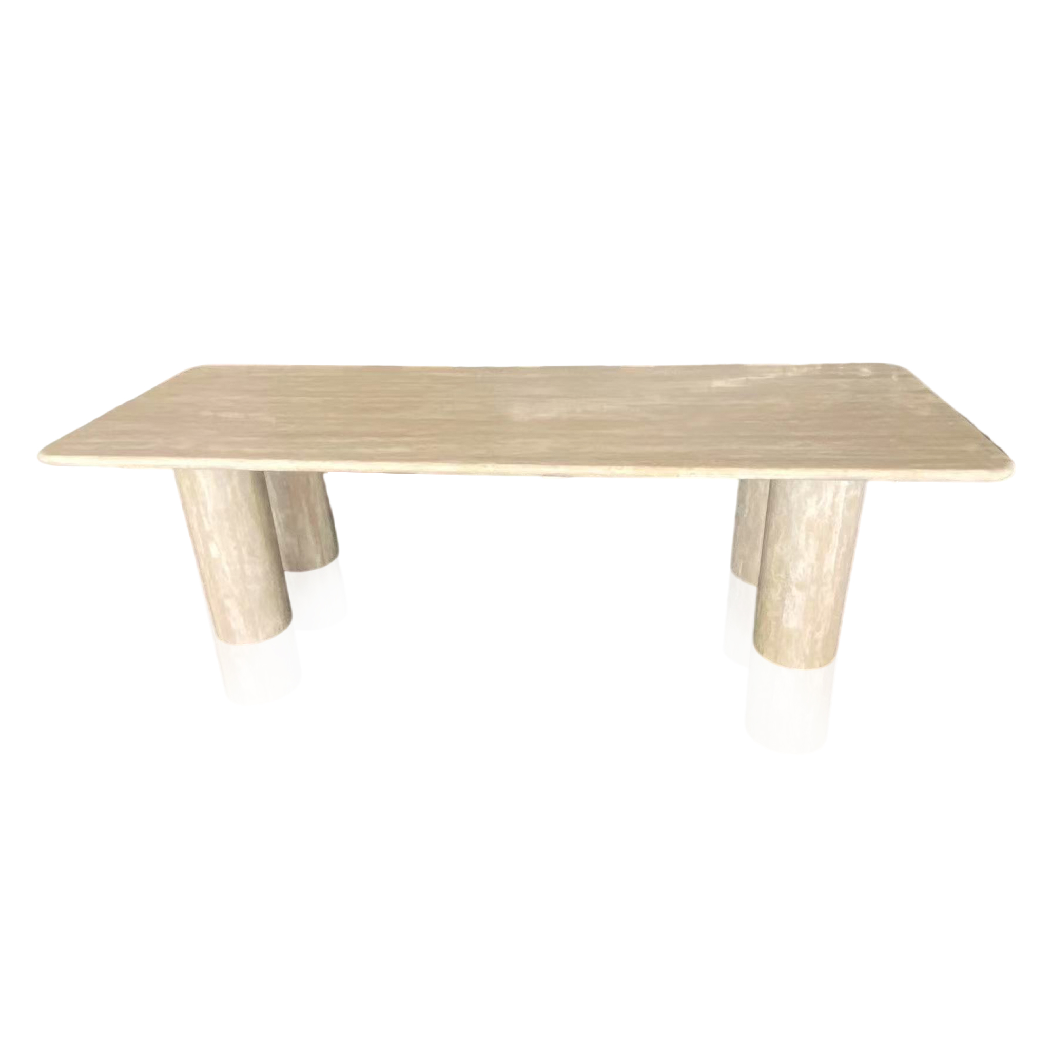 Square marble table