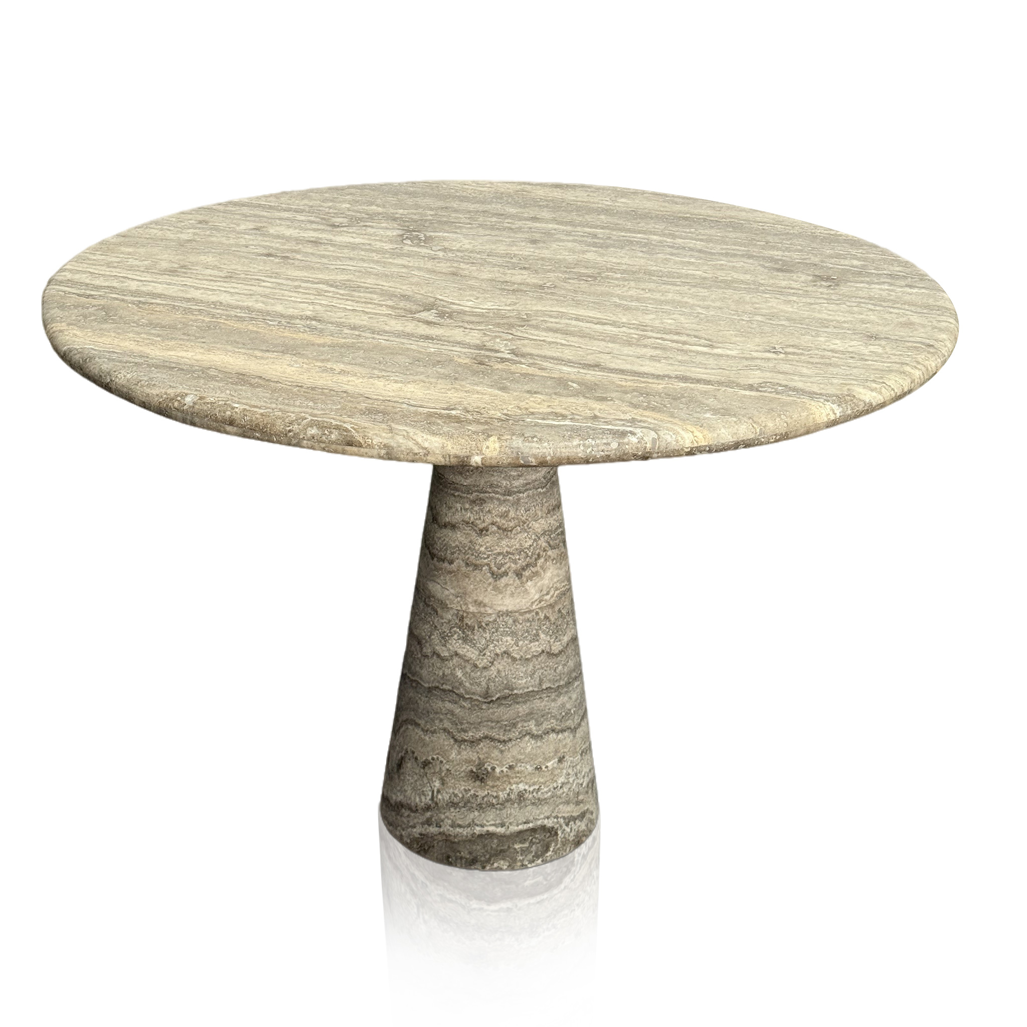 Round marble tulip table