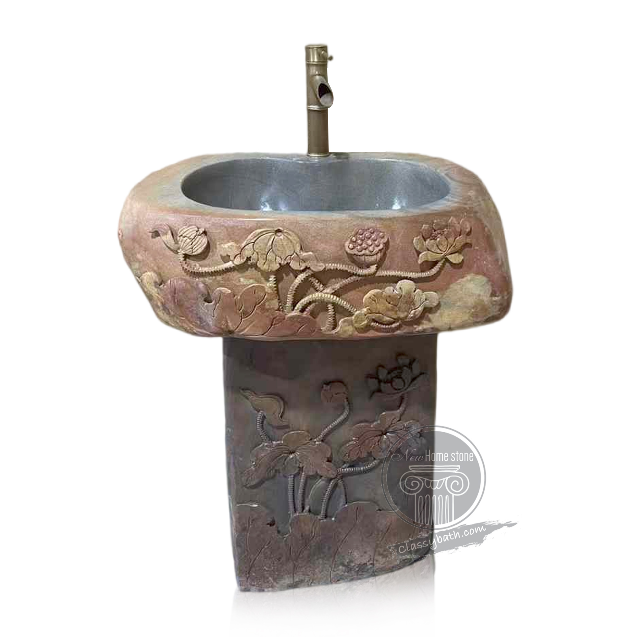 Small pedestal sink