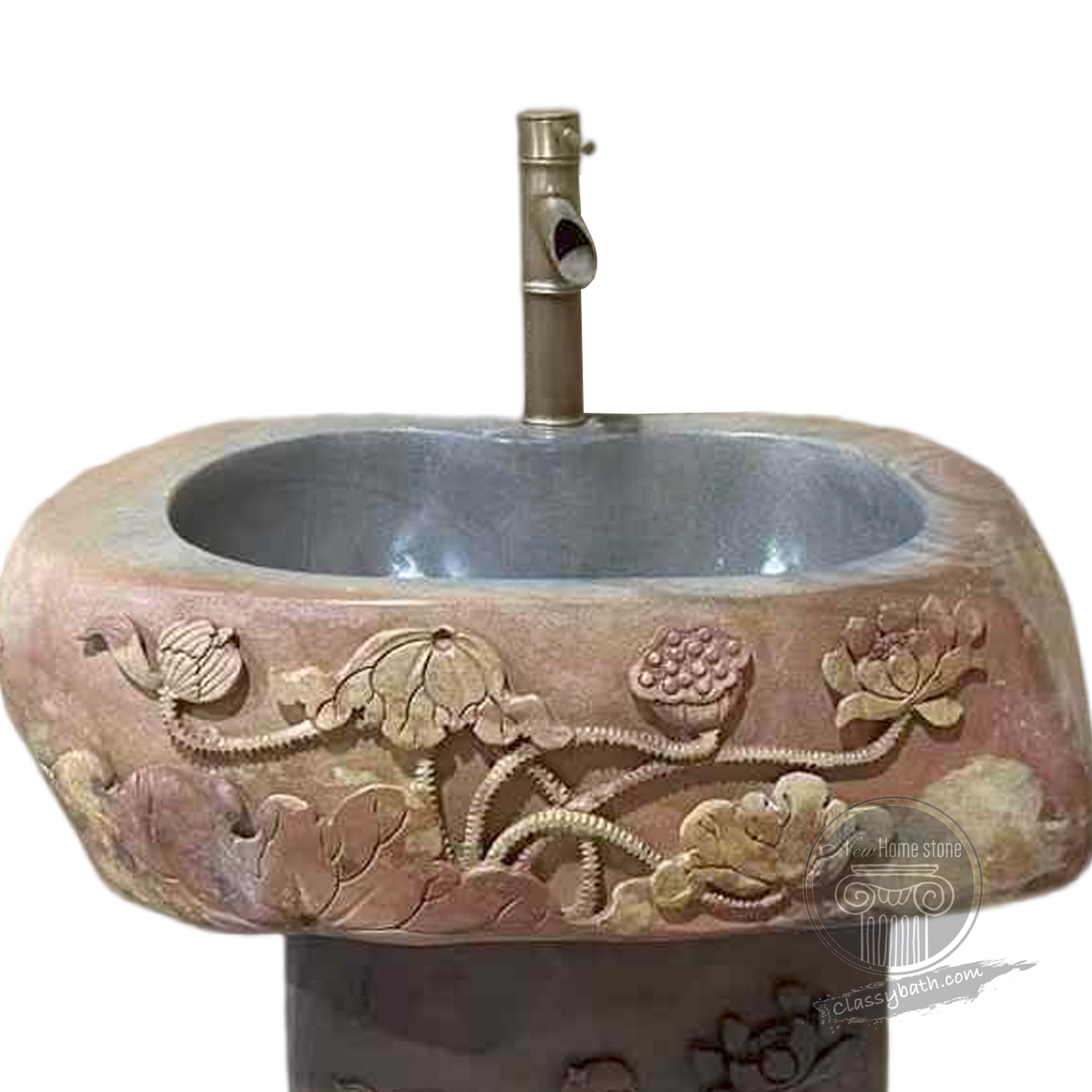 Small pedestal sink