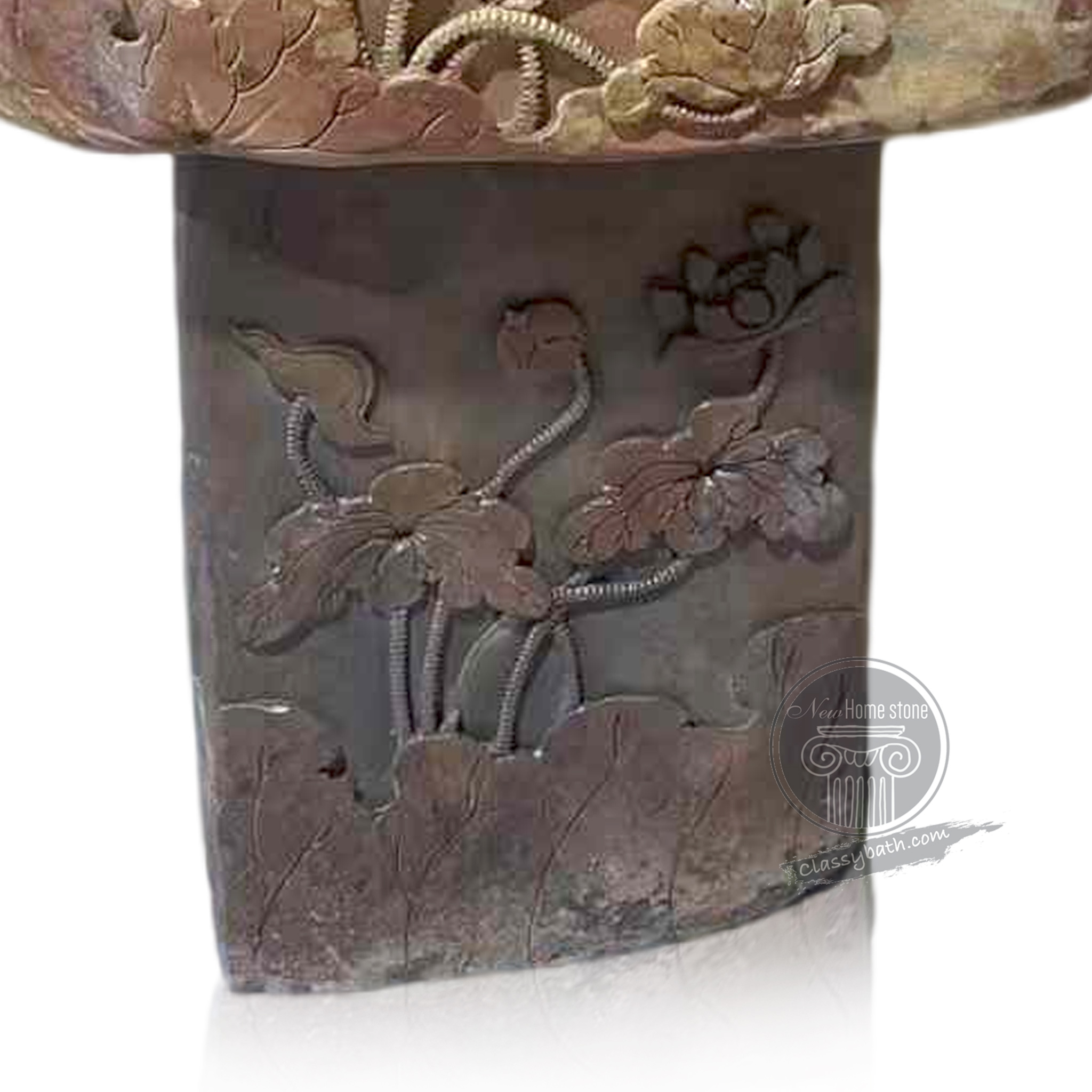 Small pedestal sink
