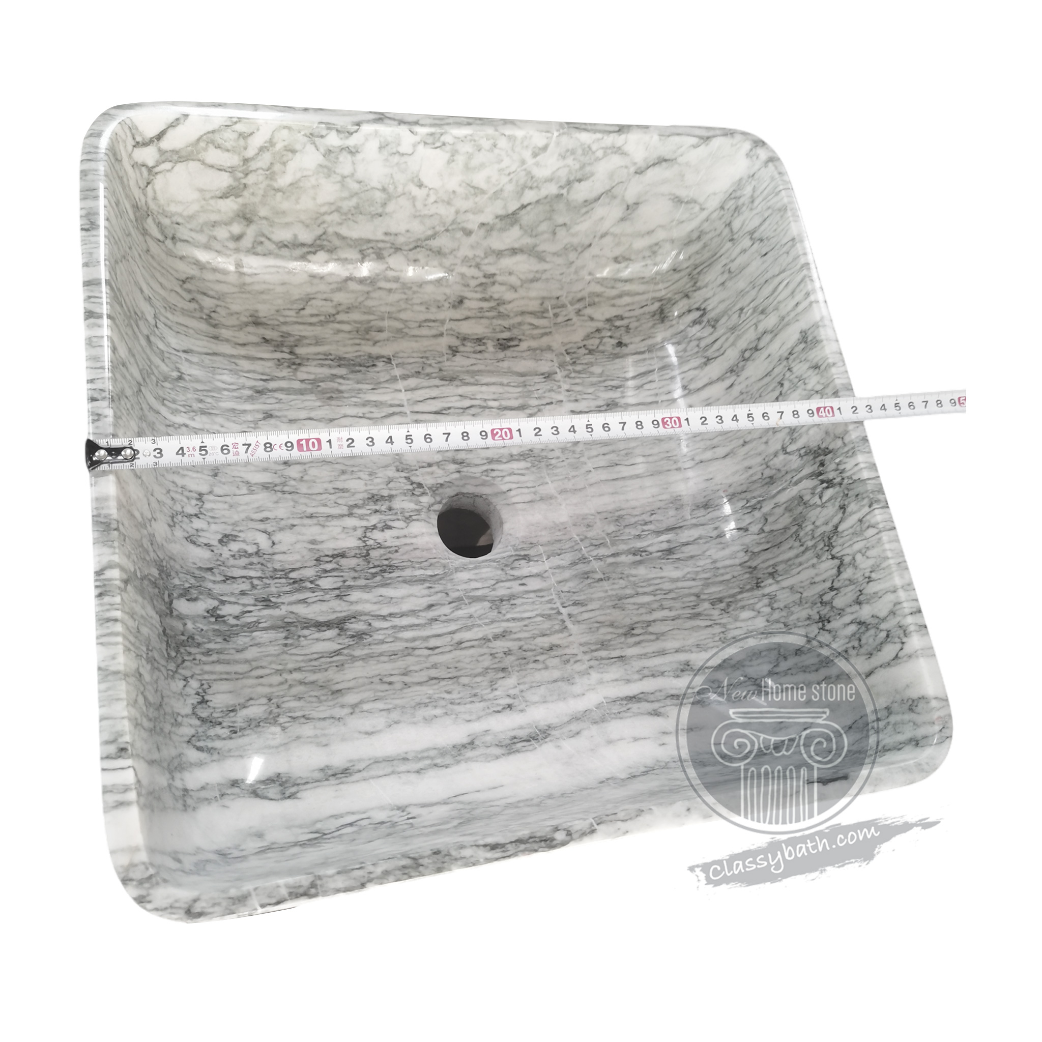 marble pedestal sink