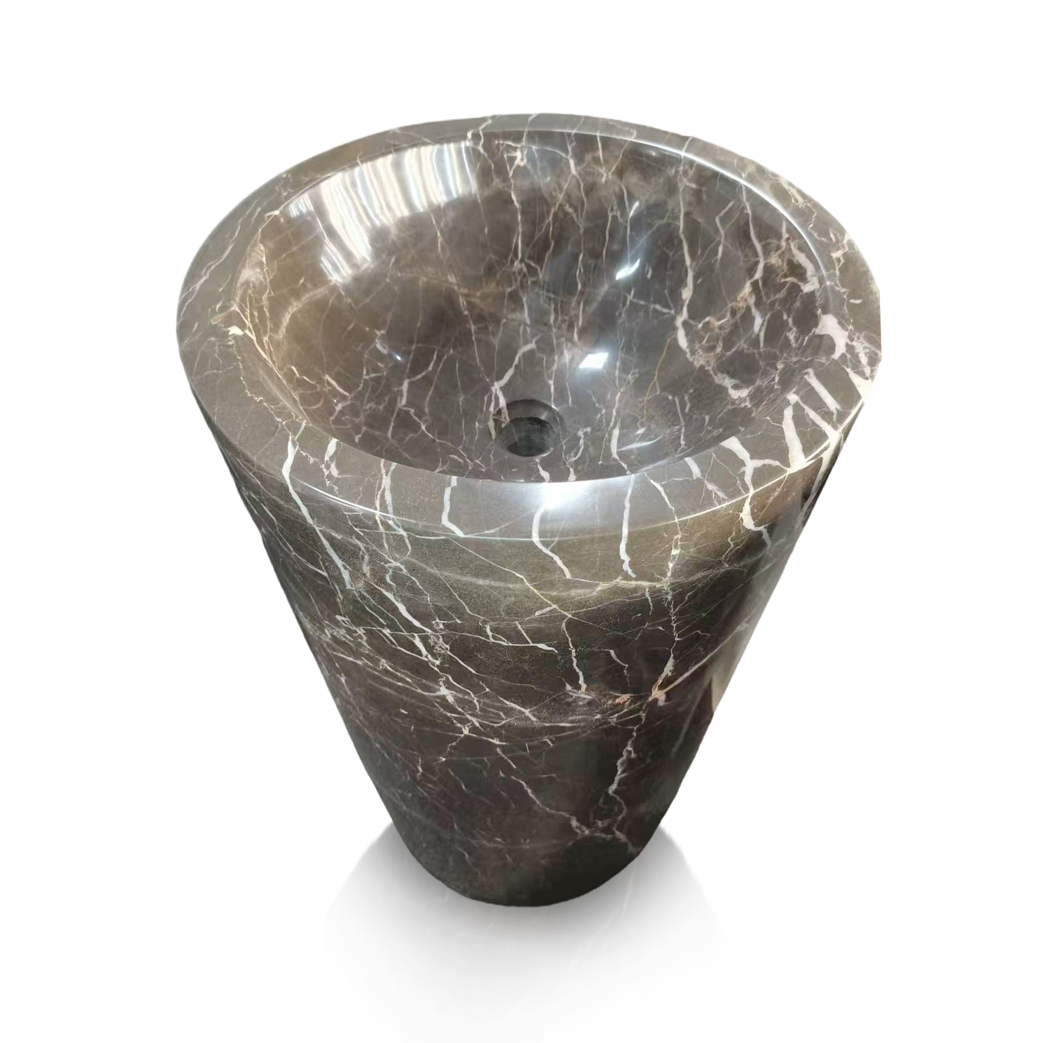 Contemporary pedestal sink