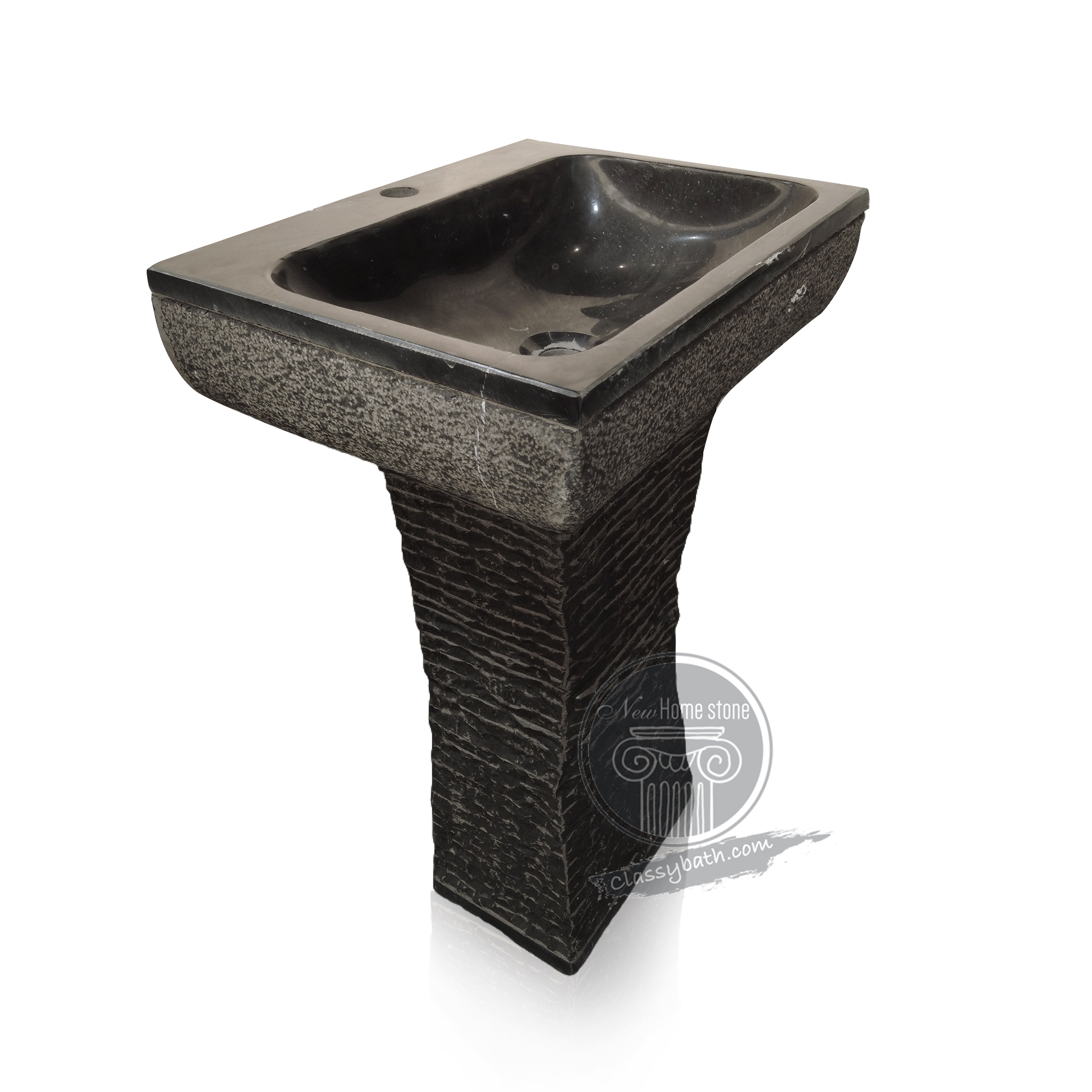 Traditional pedestal basin