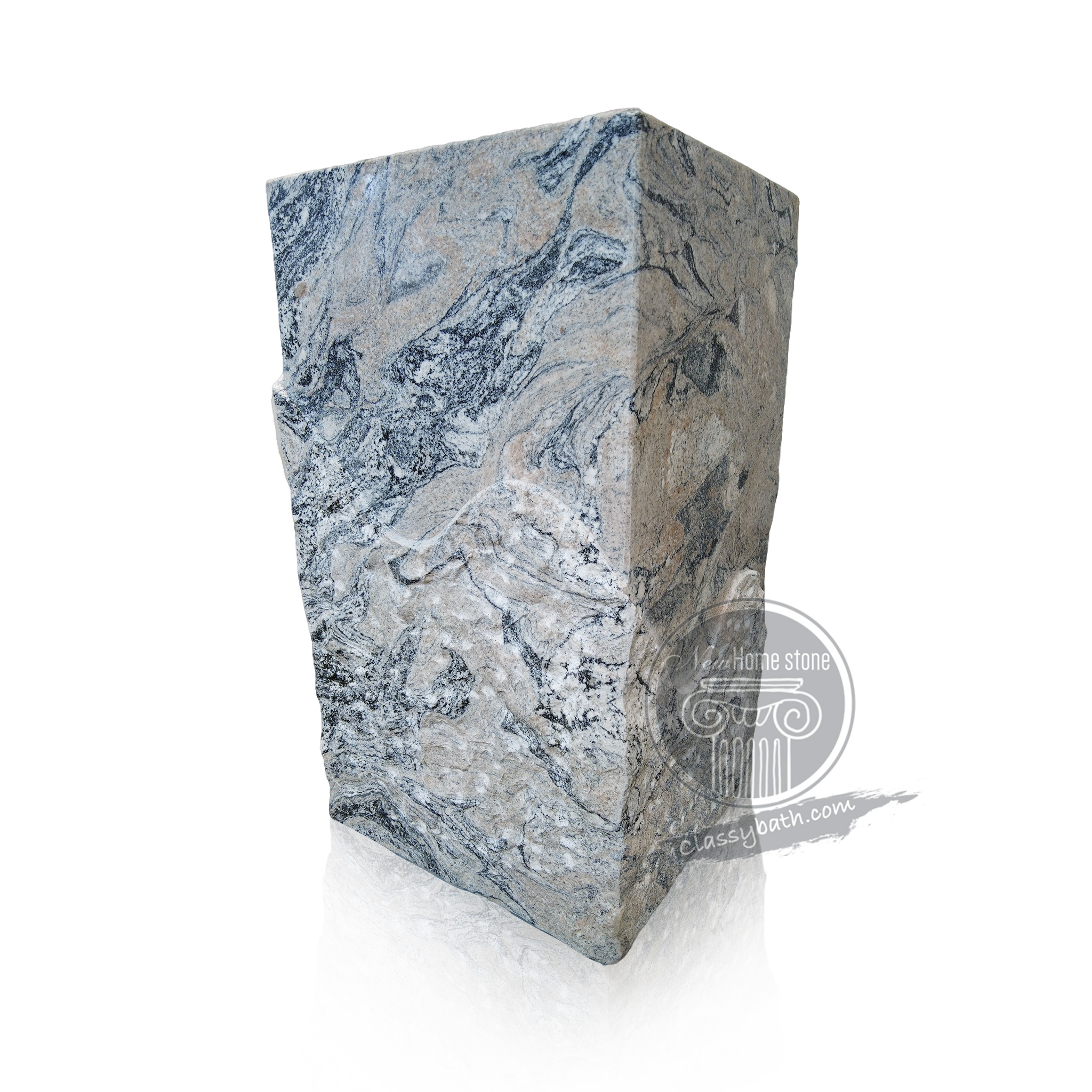 Compact pedestal sink