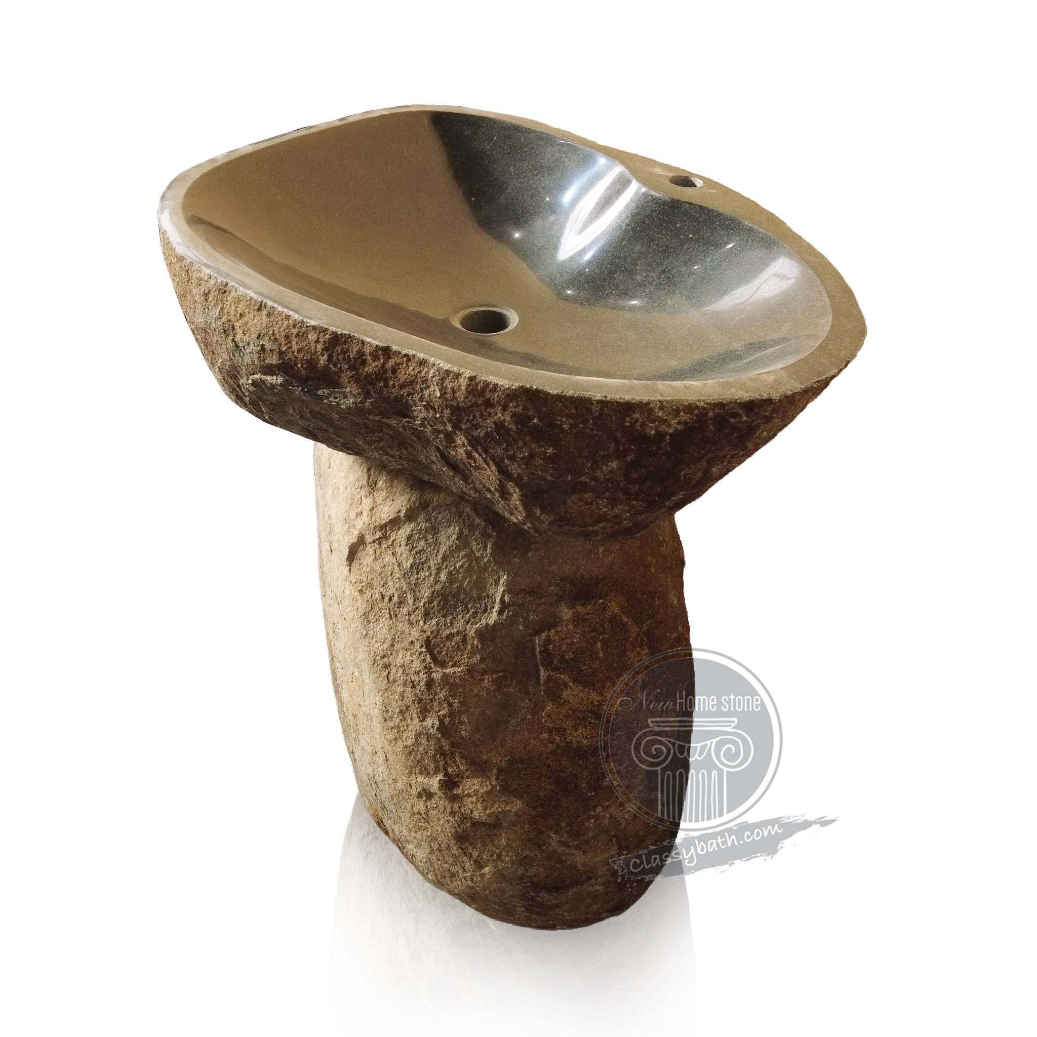 Free-standing sinks