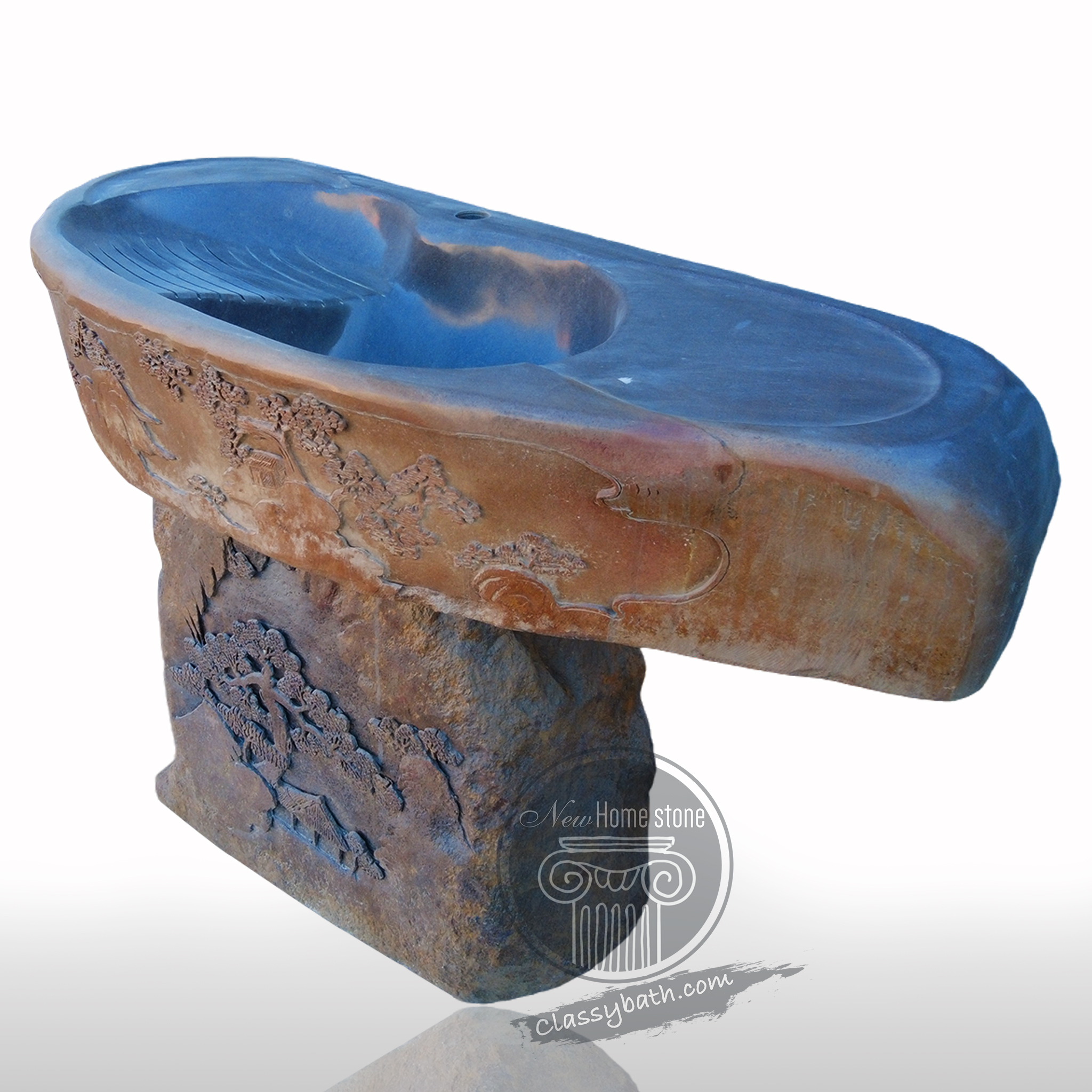 Hammer Shaped pedetal basin