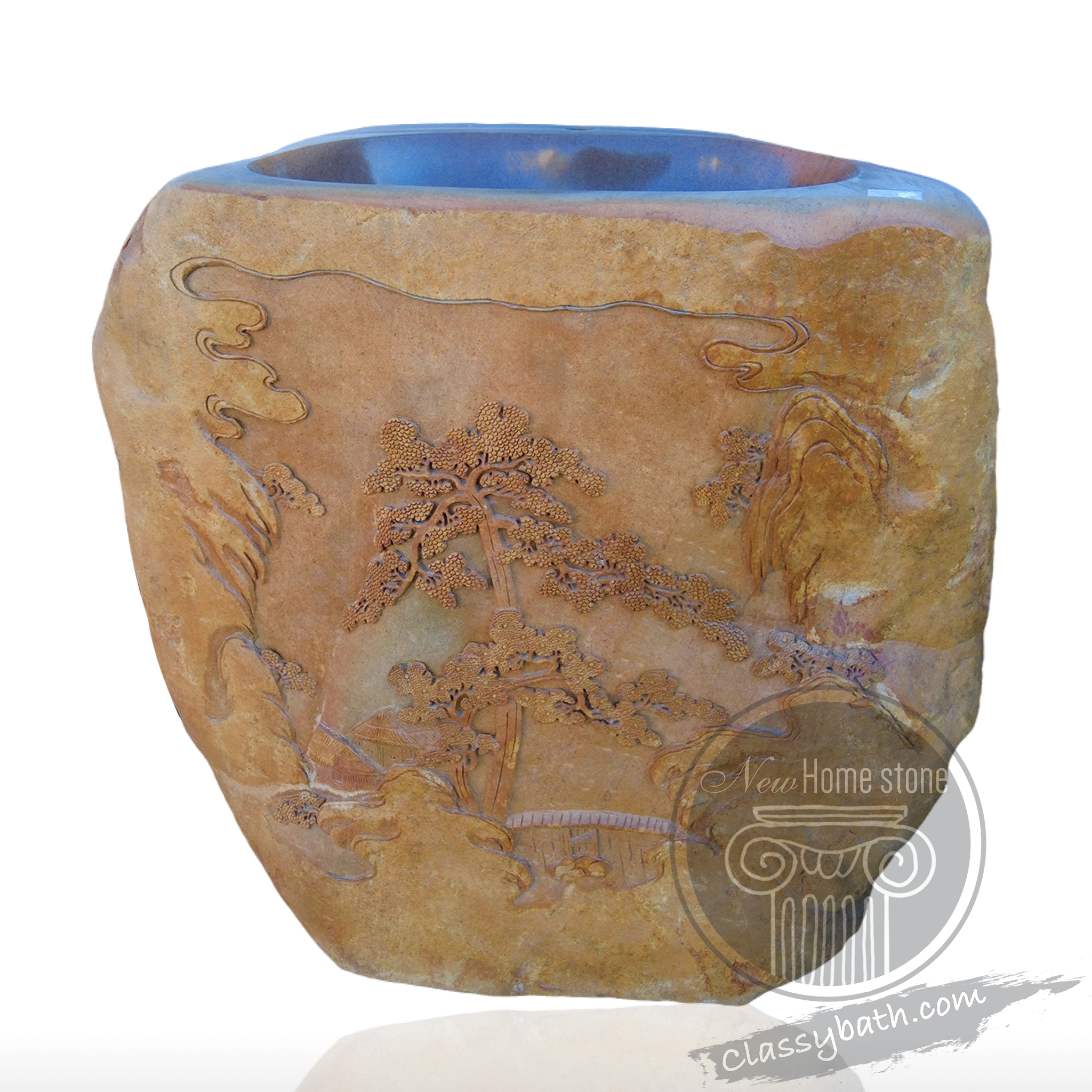Corner basin and pedestal